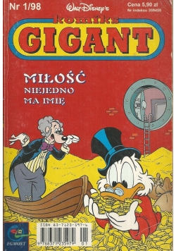 Komiks gigant nr 1 Miłość niejedno ma imię