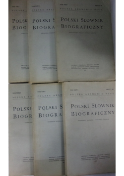 Polski Słownik Biograficzny ,Zestaw 6 książek