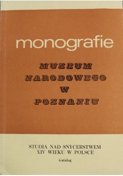 Studia nad snycerstwem XIV wieku w Polsce