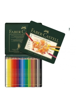 Kredki Polychromos 24 kolory FABER CASTELL