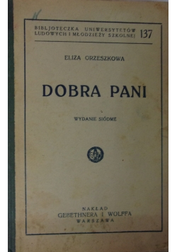 Dobra Pani,1948r