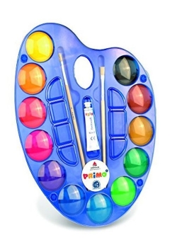 Farby akwarelowe 12 kolorów paleta duża