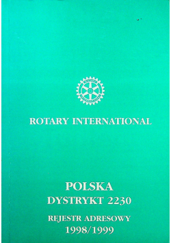 Rotary international Polska Dyskrykt 2230