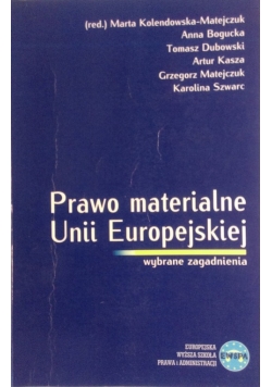 Prawo materialne Unii Europejskiej