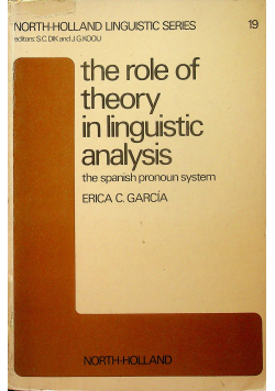 The role of therory in linguistic analysis