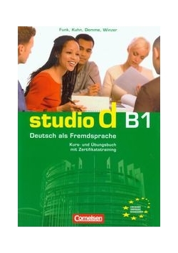 Studio d B1 Kurs und Ubungsbuch + CD. Podręcznik z ćwiczeniami