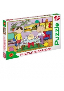 Puzzle 20 - MAXI Bolek i Lolek. Tort ALEX