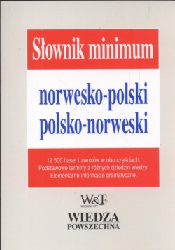 Słownik minimum norwesko polski polsko norweski