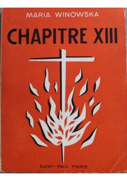 Chapitre XIII