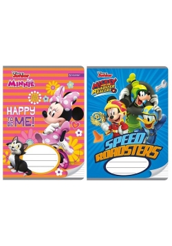 Zeszyt A5 w trzy linie 16 kartek - Minnie&Mickey 10 sztuk
