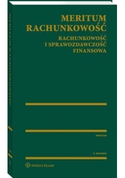 Meritum Rachunkowość. Rachunkowość i sprawozdawcz.