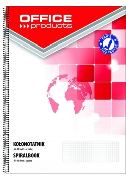 Kołonotatnik A5 w kratkę 80 kartek