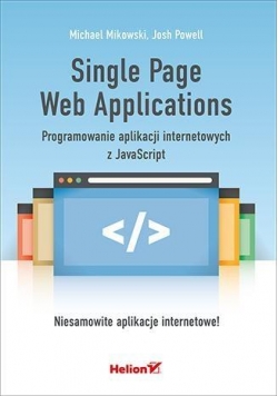 Single Page Web Applications. Programowanie ...