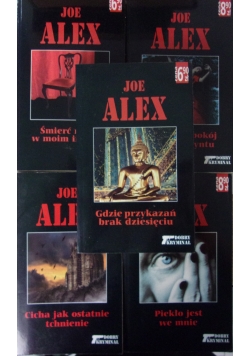 Joe Alex, zestaw 5 książek