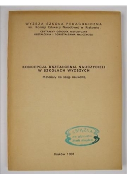 Koncepcja kształcenia nauczycieli w szkołach wyższych
