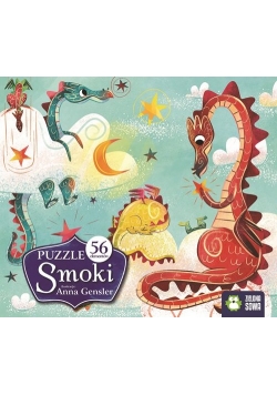 Puzzle Smoki 56 elementów