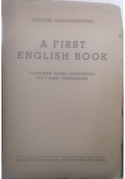 A first english book, 1937 r.
