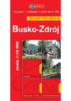 Plan Miasta- Busko-Zdrój  -BR- Daunpol