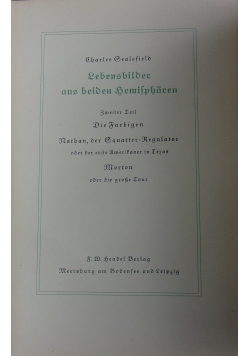 Lebensbilder aus beiden hemispharen,1937r.