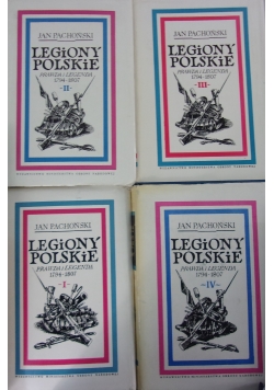 Legiony Polskie Tom 1-4