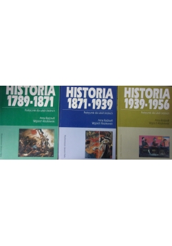 Historia, zestaw 3 książek