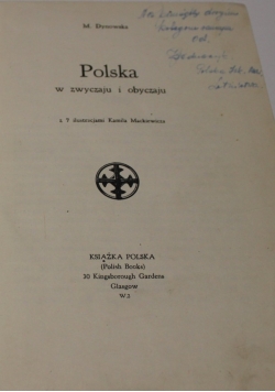 Polska w zwyczaju i obyczaju, 1941 r.