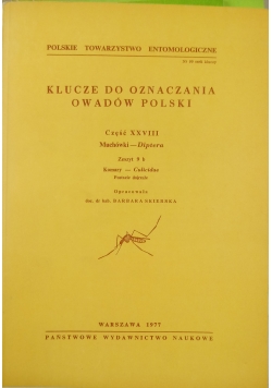 Klucze do oznaczania owadów Polski zeszyt 9b część XXVIII