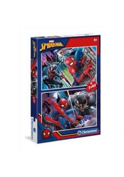 Puzzle 2x60 Spider-Man