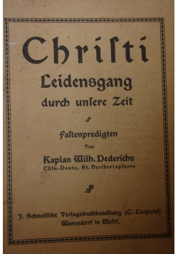 Christi leidensgang, , 1915r.