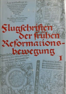 Flugschriften der frühen Reformationsbewegung