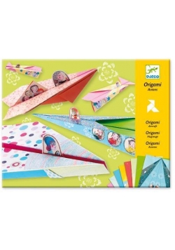 Origami - Tęczowe samoloty
