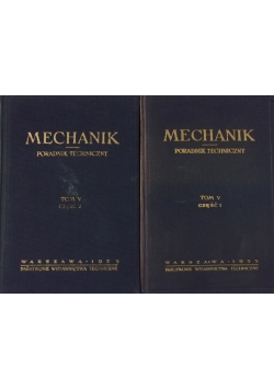 Mechanik poradnik techniczny. Zestaw 2 książek