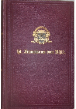 Der heilige Franciskus von Assisi, 1880 r.