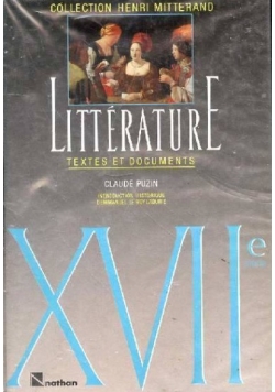 Litterature Textes et documents XVII