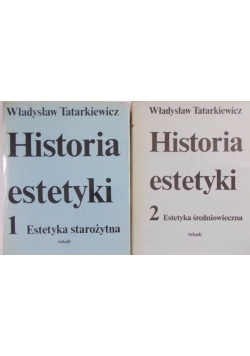 Historia estetyki Tom I do II