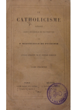 Le Catholicisme, t. 1, 1859 r.
