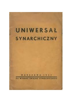 Uniwersał synarchiczny, 1937r.
