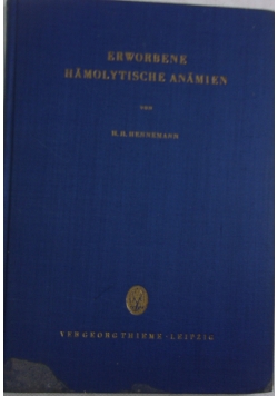 Erworbene hamoytische anamien