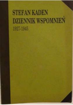 Dziennik wspomnień 1927-1945
