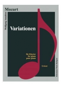 Mozart. Variationen fur Klavier