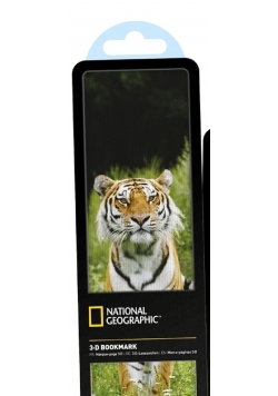 Zakładka 3D National Geographic Tygrys