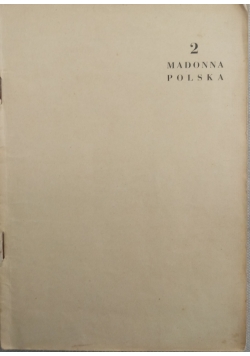 Madonna Polska, zeszyt nr 2, 1929r