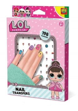 L.O.L. Naklejki na paznokcie