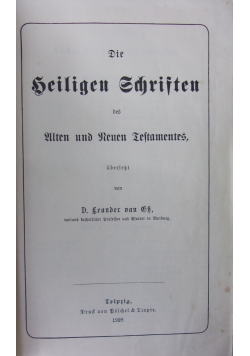 Die Heiligen Schriften,1928r.