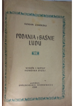 Podania i baśnie ludu