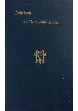 Jahrbuch der Raturwissenschatten, 1898-1899r. 1899r.