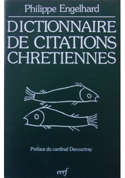 Dictionnaire de Citations Chretiennes