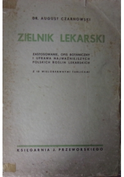 Zielnik lekarski, 1938 r.