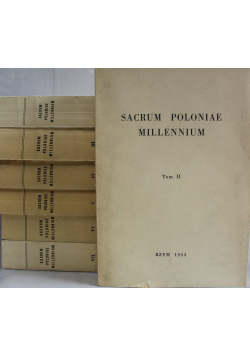 Sacrum Poloniae Millennium 7 tomów