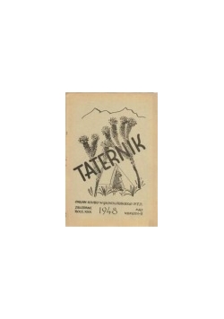 Taternik, maj nr. 1-2, 1947r.